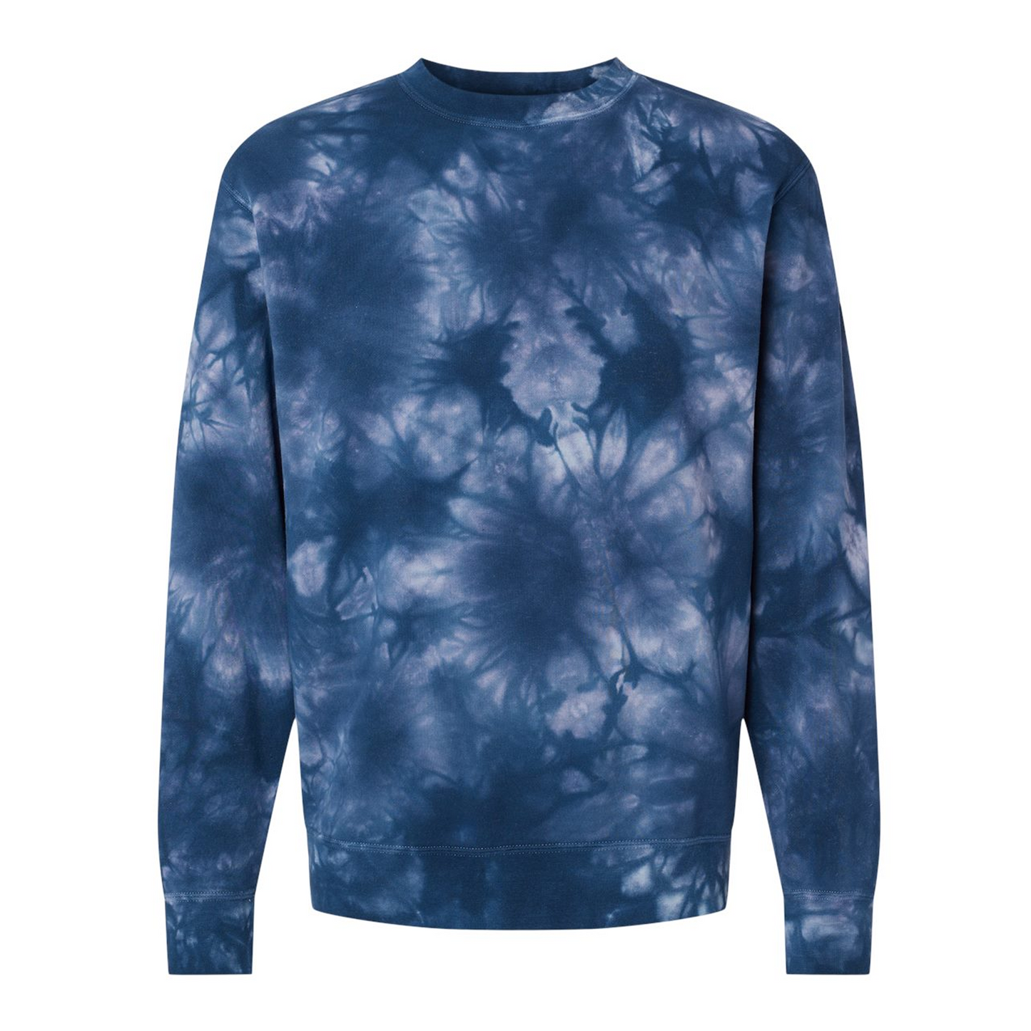 Independent Trading Co. - Midweight Tie-Dyed Crewneck Sweatshirt - PRM3500TD