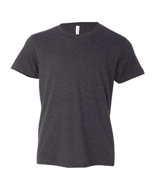 BELLA + CANVAS - 3001YCVC - Dark Grey Heather