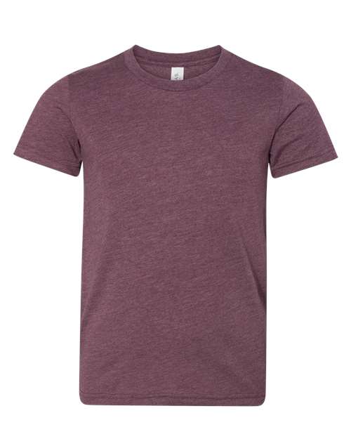 BELLA + CANVAS - 3001YCVC - Heather Maroon