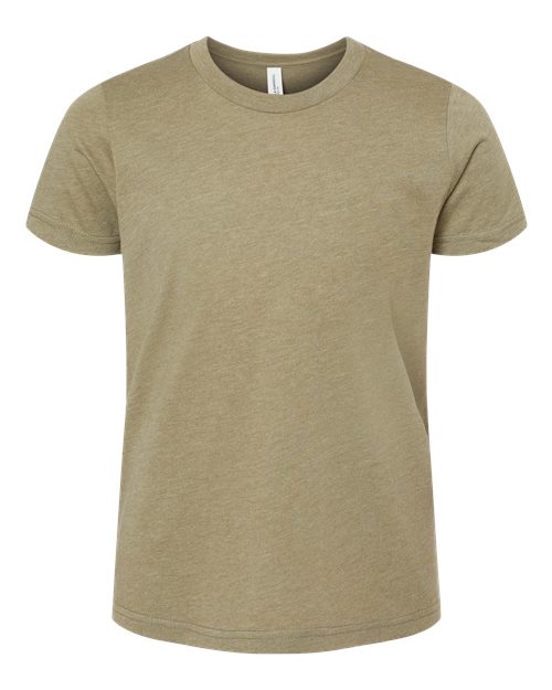 BELLA + CANVAS - 3001YCVC - Heather Olive