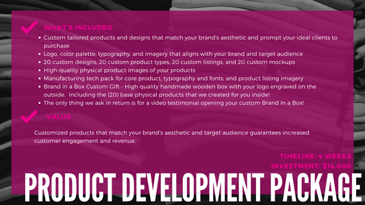 Product Development Package