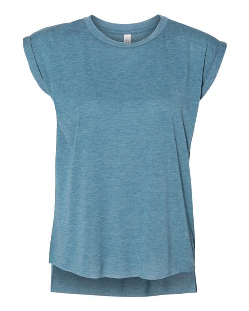 BELLA + CANVAS - 8804 - Heather Deep Teal