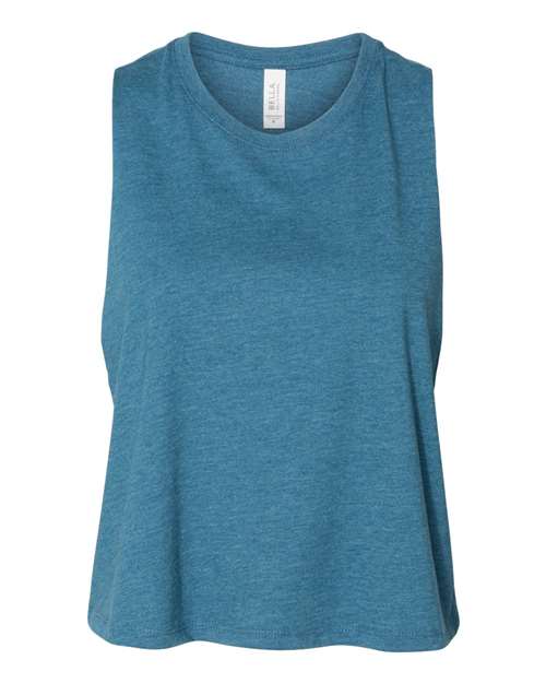 BELLA + CANVAS - 6682 - Heather Deep Teal