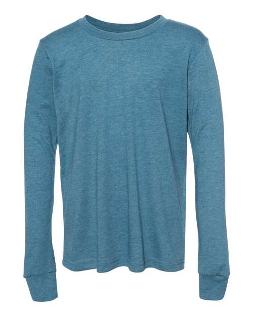 BELLA + CANVAS - 3501Y - Heather Deep Teal