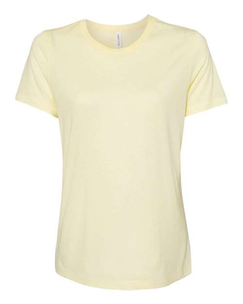 BELLA + CANVAS - 6413 - Pale Yellow Triblend