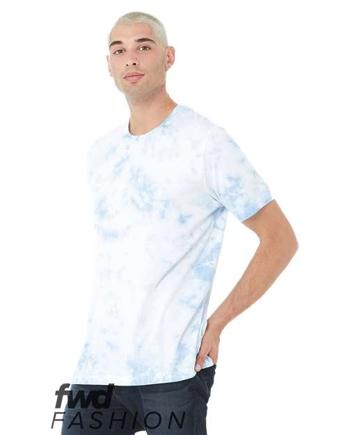 BELLA + CANVAS - 3100RD - White/ Sky Blue