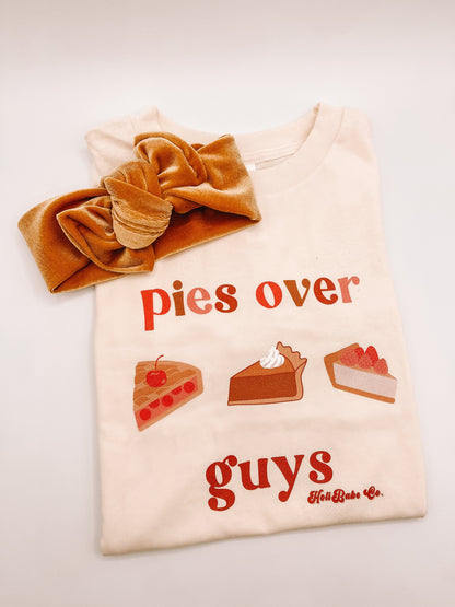 Pies over Guys - Kids Tee (Natural)