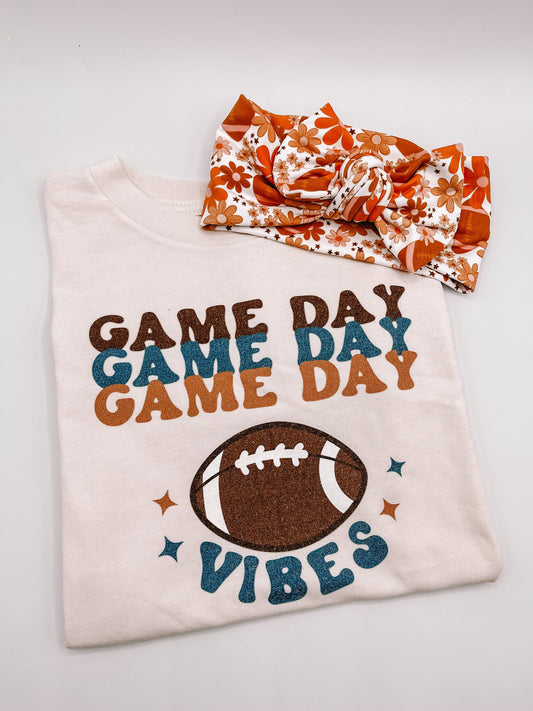 Game Day Vibes - Kids Tee (Natural)