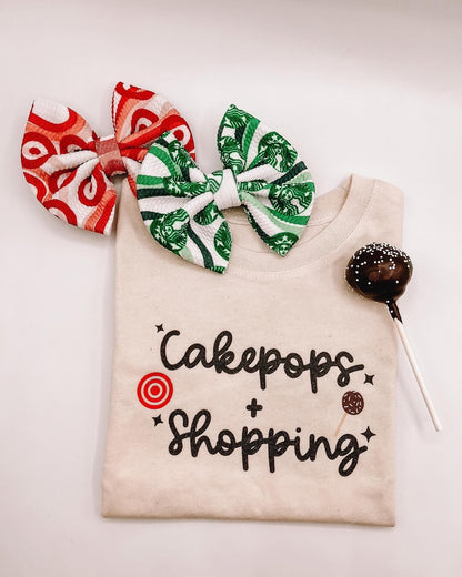 Cakepops and Shopping - Kids Tee (Natural)