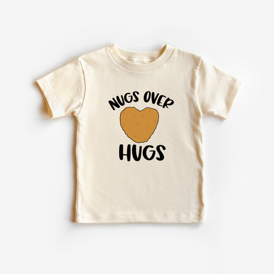 Nugs over Hugs - Kids Tee (Natural)