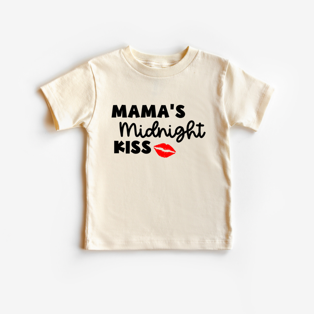 Mama's Midnight Kiss - Kids Tee (Natural)